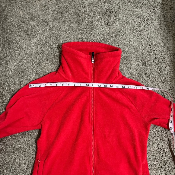 Calvin Klein Performance Women’s Bright Red Jacket Size Medium - Picture 6 of 9